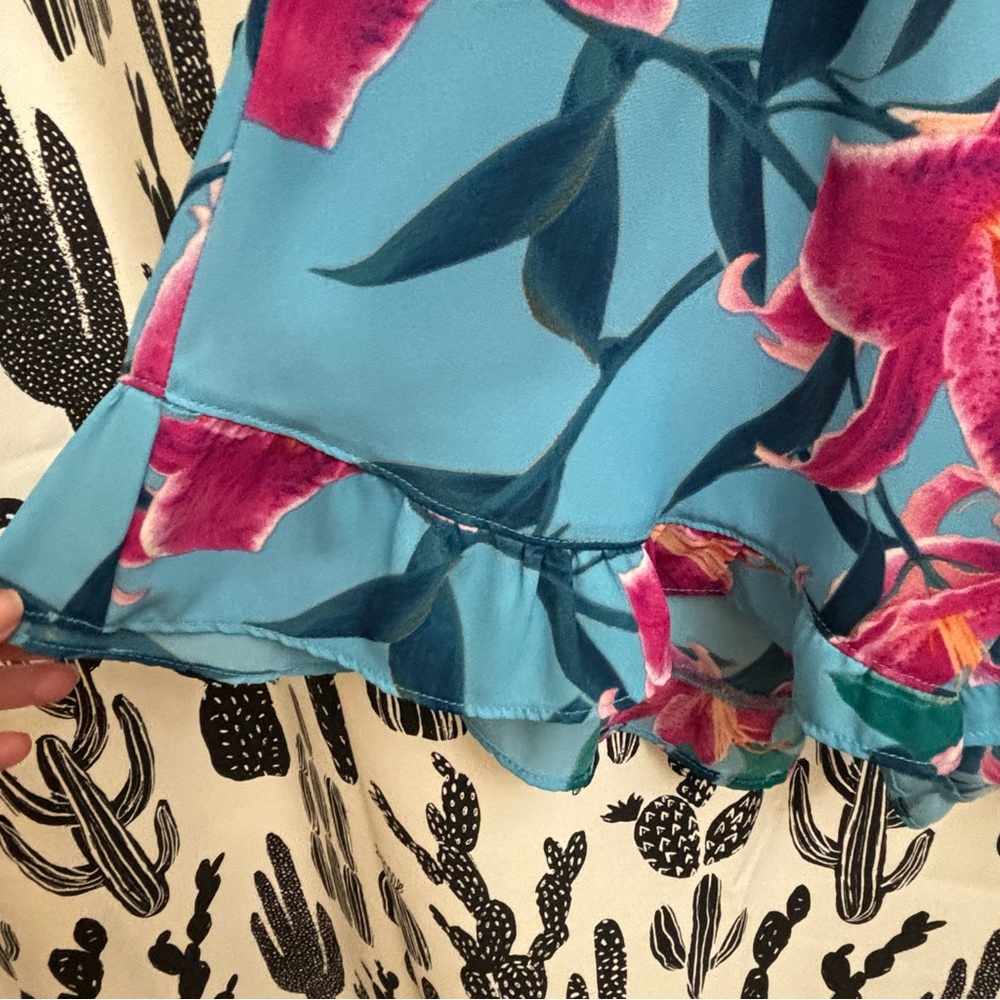 Show Me Your MuMu Riri Sea Lilies Romper EUC - Picture 9 of 12